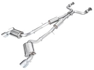 AWE Tuning - AWE 2023 Nissan Z RZ34 RWD Touring Edition Catback Exhaust System w/ Chrome Silver Tips - 3015-32400 - Image 1