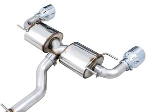 AWE Tuning - AWE Subaru BRZ/ Toyota GR86/ Toyota 86 Touring Edition Cat-Back Exhaust- Chrome Silver Tips - 3015-32486 - Image 3