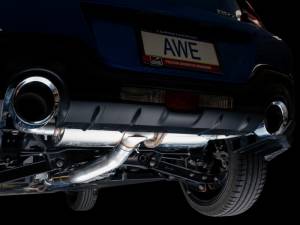 AWE Tuning - AWE Subaru BRZ/ Toyota GR86/ Toyota 86 Touring Edition Cat-Back Exhaust- Chrome Silver Tips - 3015-32486 - Image 9