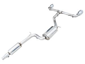 AWE Tuning - AWE 2022 VW GTI MK8 Touring Edition Exhaust - Chrome Silver Tips - 3015-32658 - Image 5