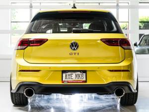 AWE Tuning - AWE 2022 VW GTI MK8 Touring Edition Exhaust - Chrome Silver Tips - 3015-32658 - Image 9