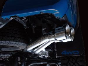 AWE Tuning - AWE 16-22 Toyota Tacoma 0FG Catback Exhaust w/ BashGuard - Dual Chrome Silver Tips - 3015-32826 - Image 20