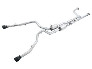 AWE Tuning 2021 RAM 1500 TRX 0FG Cat-Back Exhaust - Diamond Black Tips - 3015-33005