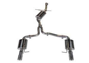 AWE Tuning Audi B8.5 All Road Touring Edition Exhaust - Dual Outlet Diamond Black Tips - 3015-33018