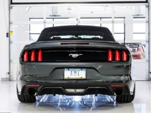 AWE Tuning - AWE Tuning S550 Mustang EcoBoost Axle-back Exhaust - Touring Edition (Diamond Black Tips) - 3015-33086 - Image 5