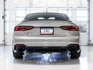 AWE Tuning - AWE Tuning Audi B9 RS5 Touring Edition Exhaust - w/ Diamond Black RS Tips - 3015-33108 - Image 9