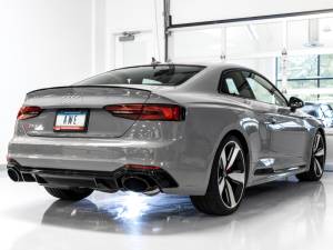 AWE Tuning - AWE Tuning Audi B9 RS 5 Sportback Touring Edition Exhaust-Non Resonated- Diamond Black RS Style Tips - 3015-33114 - Image 8