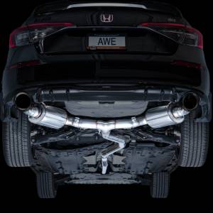 AWE Tuning - AWE Tuning 22+ Honda Civic Si/Acura Integra Touring Edition Catback Exhaust - Dual Diamond Black Tip - 3015-33331 - Image 16