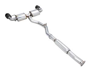 AWE Tuning - AWE Subaru BRZ/ Toyota GR86/ Toyota 86 Touring Edition Cat-Back Exhaust- Diamond Black Tips - 3015-33486 - Image 3