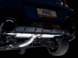 AWE Tuning - AWE Subaru BRZ/ Toyota GR86/ Toyota 86 Touring Edition Cat-Back Exhaust- Diamond Black Tips - 3015-33486 - Image 7