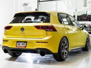 AWE Tuning - AWE 2022 VW GTI MK8 Touring Edition Exhaust - Diamond Black Tips - 3015-33658 - Image 10