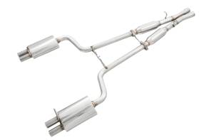 AWE Tuning Audi B7 S4 Touring Edition Exhaust - Polished Silver Tips - 3015-42014