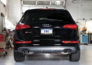 AWE Tuning - AWE Tuning Audi 8R SQ5 Touring Edition Exhaust - Quad Outlet Chrome Silver Tips - 3015-42052 - Image 3