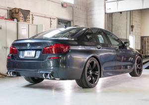 AWE Tuning - AWE Tuning BMW F10 M5 Touring Edition Axle-Back Exhaust Chrome Silver Tips - 3015-42062 - Image 4