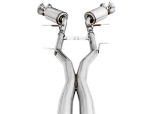 AWE Tuning - AWE Tuning 16-19 Chevy Camaro SS Res Cat-Back Exhaust -Touring Edition (Quad Chrome Silver Tips) - 3015-42092 - Image 4