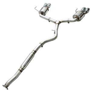 AWE Tuning - AWE Tuning 2015+ Subaru WRX VA Sedan Touring Edition Exhaust - Chrome Silver Tips (102mm) - 3015-42098 - Image 3