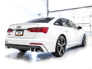 AWE Tuning - AWE Tuning 19-23 Audi C8 S6/S7 2.9T V6 AWD Touring Edition Exhaust - Chrome Silver Tips - 3015-42103 - Image 20