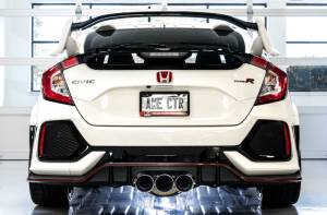 AWE Tuning - AWE Tuning 2017+ Honda Civic Type R Touring Edition Exhaust w/Front & Mid Pipes - Chrome Silver Tips - 3015-42666 - Image 4