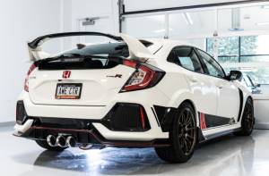 AWE Tuning - AWE Tuning 2017+ Honda Civic Type R Touring Edition Exhaust w/Front & Mid Pipes - Chrome Silver Tips - 3015-42666 - Image 5