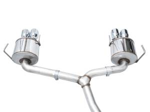 AWE Tuning - AWE Tuning 2022+ VB Subaru WRX Touring Edition Exhaust - Chrome Silver Tips - 3015-42979 - Image 4