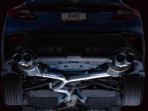 AWE Tuning - AWE Tuning 2022+ VB Subaru WRX Touring Edition Exhaust - Chrome Silver Tips - 3015-42979 - Image 13