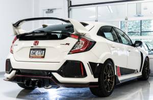 AWE Tuning - AWE Tuning 2017+ Honda Civic Type R Touring Edition Exhaust w/Front & Mid Pipe - Diamond Blk Tips - 3015-43000 - Image 4