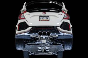 AWE Tuning - AWE Tuning 2017+ Honda Civic Type R Touring Edition Exhaust w/Front & Mid Pipe - Diamond Blk Tips - 3015-43000 - Image 5