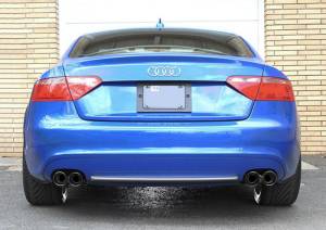 AWE Tuning - AWE Tuning Audi B8 A5 2.0T Touring Edition Exhaust - Quad Outlet Diamond Black Tips - 3015-43024 - Image 2