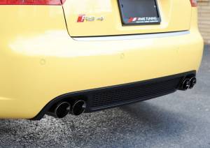 AWE Tuning - AWE Tuning Audi B7 RS4 Touring Edition Exhaust - Diamond Black Tips - 3015-43034 - Image 3