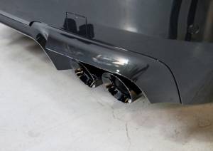 AWE Tuning - AWE Tuning BMW F10 M5 Touring Edition Axle-Back Exhaust Diamond Black Tips - 3015-43066 - Image 3