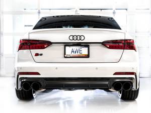 AWE Tuning - AWE Tuning 19-23 Audi C8 S6/S7 2.9T V6 AWD Touring Edition Exhaust - Diamond Black Tips - 3015-43107 - Image 21