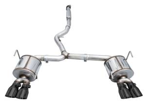 AWE Tuning - AWE Tuning 2022+ VB Subaru WRX Touring Edition Exhaust - Diamond Black Tips - 3015-43979 - Image 3