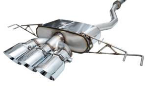 AWE Tuning - AWE Tuning 2023 Honda Civic Type R FL5 Touring Edition Exhaust w/ Triple Chrome Silver Tips - 3015-52287 - Image 7