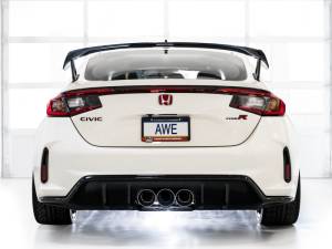 AWE Tuning - AWE Tuning 2023 Honda Civic Type R FL5 Touring Edition Exhaust w/ Triple Chrome Silver Tips - 3015-52287 - Image 27