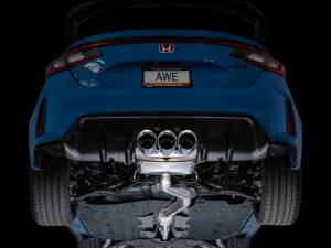 AWE Tuning - AWE Tuning 2023 Honda Civic Type R FL5 Touring Edition Exhaust w/ Triple Chrome Silver Tips - 3015-52287 - Image 31