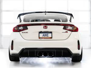 AWE Tuning - AWE Tuning 2023 Honda Civic Type R FL5 Touring Edition Exhaust w/ Triple Diamond Black Tips - 3015-53287 - Image 27