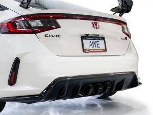 AWE Tuning - AWE Tuning 2023 Honda Civic Type R FL5 Touring Edition Exhaust w/ Triple Diamond Black Tips - 3015-53287 - Image 29