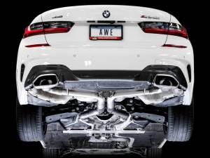 AWE Tuning - AWE Tuning 2019+ BMW M340i (G20) Track Edition Exhaust (Use OE Tips) - 3020-11032 - Image 6