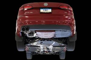 AWE Tuning - AWE Tuning Mk6 GLI 2.0T - Mk6 Jetta 1.8T Track Edition Exhaust - Diamond Black Tips - 3020-23028 - Image 2