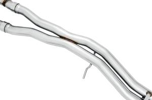 AWE Tuning - AWE Tuning Audi B9 SQ5 Non-Resonated Touring Edition Cat-Back Exhaust - No Tips (Turn Downs) - 3020-31022 - Image 3