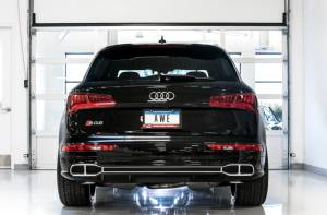 AWE Tuning - AWE Tuning Audi B9 SQ5 Non-Resonated Touring Edition Cat-Back Exhaust - No Tips (Turn Downs) - 3020-31022 - Image 5