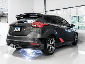 AWE Tuning - AWE Tuning Ford Focus ST Touring Edition Cat-back Exhaust - Resonated - Chrome Silver Tips - 3020-32038 - Image 4