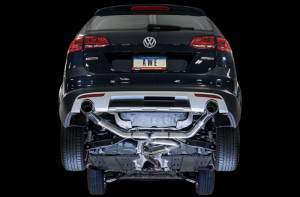 AWE Tuning - AWE Tuning VW MK7 Golf Alltrack/Sportwagen 4Motion Track Edition Exhaust - Polished Silver Tips - 3020-32044 - Image 5