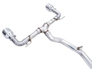 AWE Tuning - AWE Subaru BRZ/ Toyota GR86/ Toyota 86 Track Edition Cat-Back Exhaust- Chrome Silver Tips - 3020-32279 - Image 3