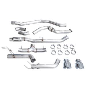 AWE Tuning - AWE Tuning 22+ Honda Civic Si/Acura Integra Track Edition Catback Exhaust - Dual Chrome Silver Tips - 3020-32331 - Image 5