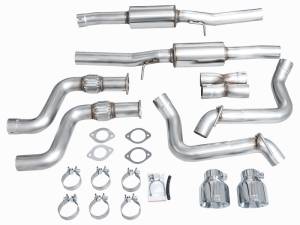 AWE Tuning - AWE 2023 Nissan Z RZ34 RWD Track Edition Catback Exhaust System w/ Chrome Silver Tips - 3020-32400 - Image 5