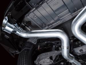 AWE Tuning - AWE 2023 Nissan Z RZ34 RWD Track Edition Catback Exhaust System w/ Chrome Silver Tips - 3020-32400 - Image 6