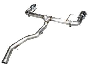 AWE Tuning - AWE 19-23 BMW 330i / 21-23 BMW 430i Base G2X Track Edition Axle Back Exhaust - Chrome Silver - 3020-32429 - Image 3