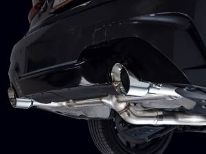 AWE Tuning - AWE 19-23 BMW 330i / 21-23 BMW 430i Base G2X Track Edition Axle Back Exhaust - Chrome Silver - 3020-32429 - Image 6