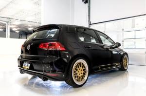 AWE Tuning - AWE Tuning VW MK7 GTI Track Edition Exhaust - Diamond Black Tips - 3020-33024 - Image 2